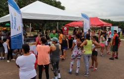 Projeto Saúde e Bem Estar da CMEG movimentou Parque Cesamar neste domingo