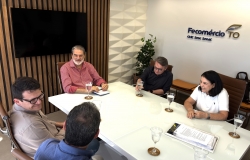 Fecomércio Tocantins discute apoio logístico com prefeitura de Luís Eduardo Magalhães