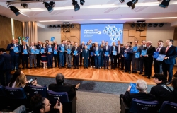 Sistema Fecomércio-Sesc-Senac Tocantins participa do lançamento da Agenda Institucional do Sistema Comércio 2026 e da sessão solene em comemoração aos 80 anos do Sesc e do Senac, em Brasília