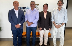 ​Fecomércio Tocantins recebe representantes do Sistema FAET/SENAR e do Sebrae para fortalecer diálogo institucional e desenvolvimento econômico