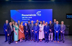 ​Domingos Tavares toma posse na presidência do Sistema Fecomércio-Sesc-Senac Tocantins para o mandato 2026–2030