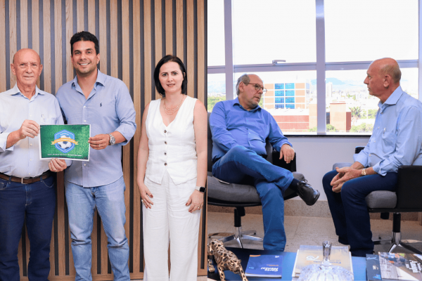 Fecomércio Tocantins discute parcerias estratégicas com a Prefeitura de Palmas e Senador Irajá