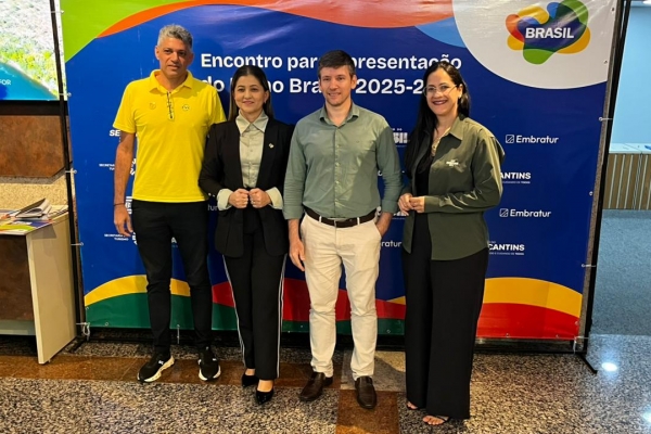 CETUR Fecomércio participa de apresentação do Plano Brasis da Embratur para fortalecimento do turismo internacional no Tocantins