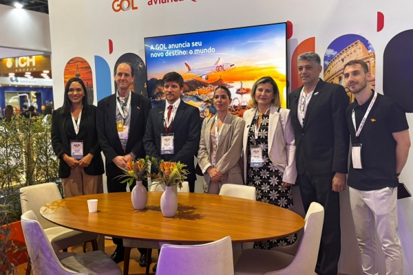 ​Cetur articula com Latam e GOL melhorias para a malha aérea do Tocantins durante a Abav Expo 2026
