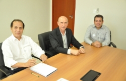 Conab recebe Presidente da Fecomércio 